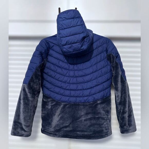 Columbia Winter Snow Powder Lite Omni Heat Thermarator Insulated hooded jacket L - Picture 6 of 15